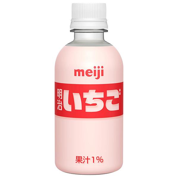 明治 いちご 220mlペットボトル×24本入 メーカー 問屋直送｜ 送料無料