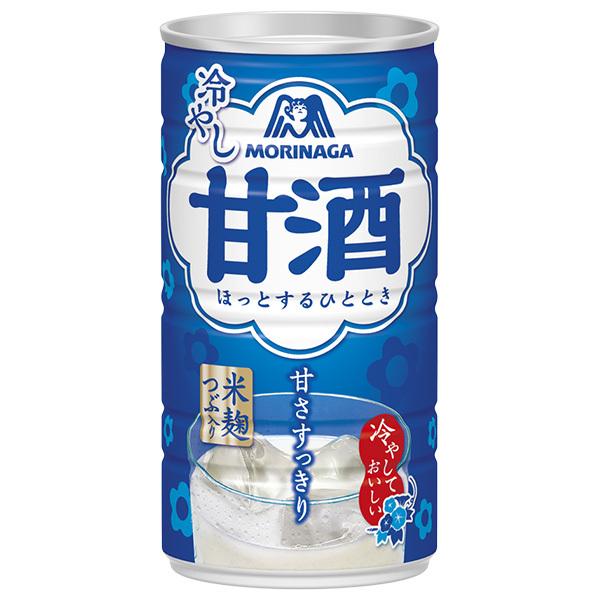森永製菓 甘酒 冷やし甘酒 190g缶×30本入×(2ケース)｜ 送料無料
