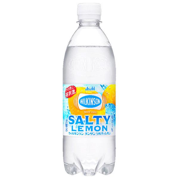アサヒ飲料 ウィルキンソン タンサン ソルティレモン 500mlペットボトル×24本入×(2ケース)｜ 送料無料