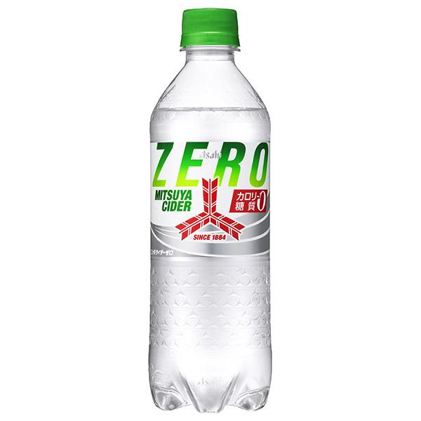 アサヒ飲料 三ツ矢サイダー ZERO(ゼロ) 500mlペットボトル×24本入×(2ケース)｜ 送料無料