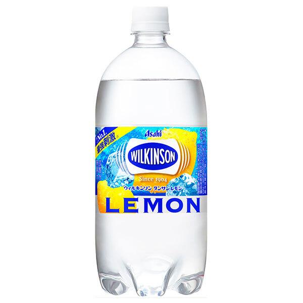 アサヒ飲料 ウィルキンソン タンサン レモン 1Lペットボトル×12本入×(2ケース)｜ 送料無料