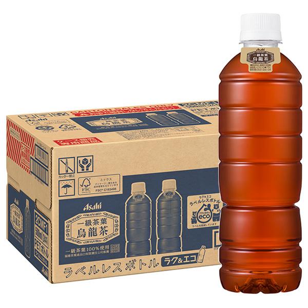 他サイト： アサヒ飲料 一級茶葉烏龍茶 ラベルレス 500mlペットボトル×24本入｜ 送料無料の商品画像