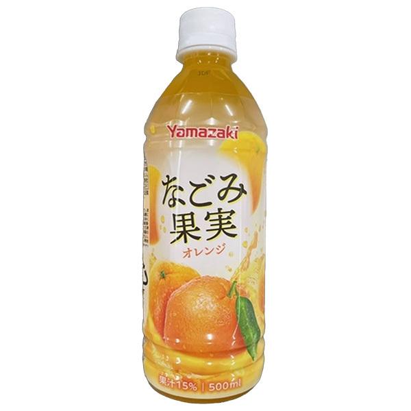 ヤマザキ 山崎製パン なごみ果実 オレンジ 500mlペットボトル×24本入