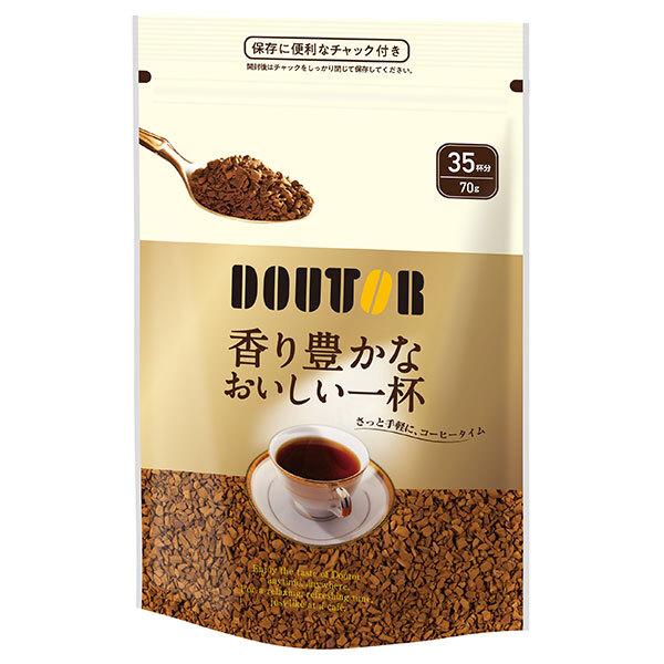 DOUTOR ドトールコーヒー 香り豊かなおいしい一杯 70g ×12本 インスタントコーヒー 香り豊かなおいしい一杯｜商品情報｜ドトール