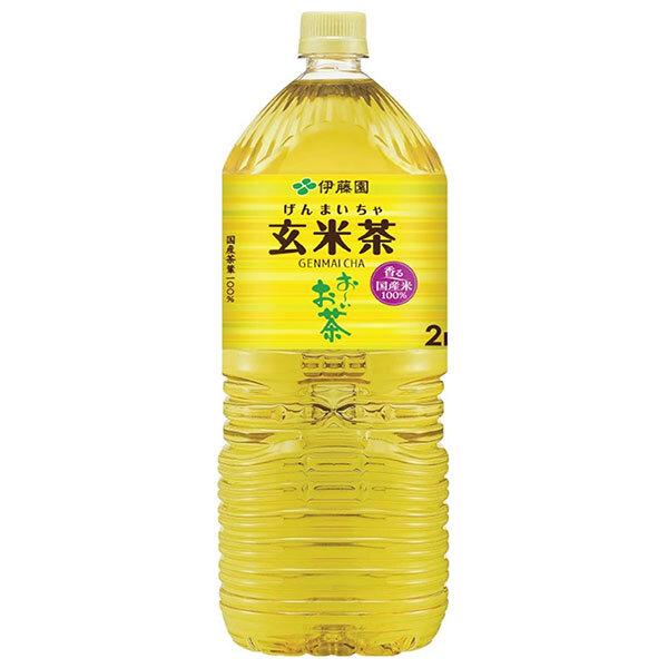 伊藤園 お〜いお茶 玄米茶 2Lペットボトル×6本入×(2ケース)｜ 送料無料