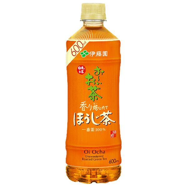 伊藤園 お〜いお茶 ほうじ茶【手売り用】 600mlペットボトル×24本入×(2ケース)｜ 送料無料