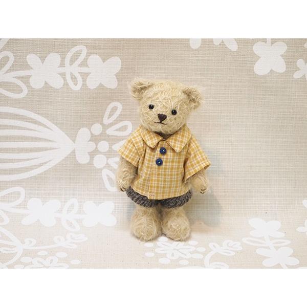 くまのおかあさんのテディベアvicky 黄チェックシャツ Buyee Buyee Japanese Proxy Service Buy From Japan Bot Online