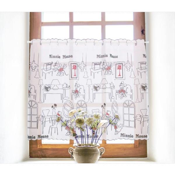 カフェカーテン かわいい ディズニー ミニーマウス シースルー 100 70cm Buyee Buyee Japanese Proxy Service Buy From Japan Bot Online