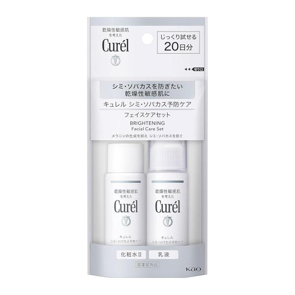 「商品情報」商品紹介商品名花王 Kao キュレル Curel シミ・ソバカス予防ケア フェイスケアセット 医薬部外品内容量1セット【化粧水】 販売名 Curel化粧水Wd 30ml【乳液】 販売名 Curel乳液Wa 30 ml商品詳細シミ...