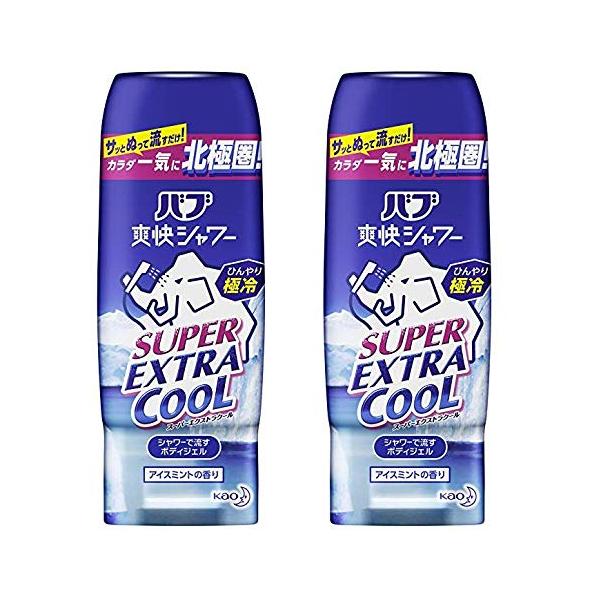 バブ 爽快シャワー スーパーエクストラクールジェル 210g 2本セット