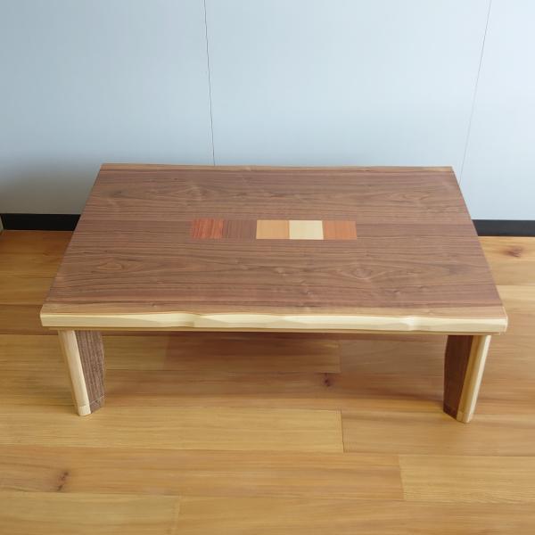 日本製こたつ　Mosaic　120　アウトレット　ウォールナット　和風　モダン　オシャレ　こたつ　テーブル