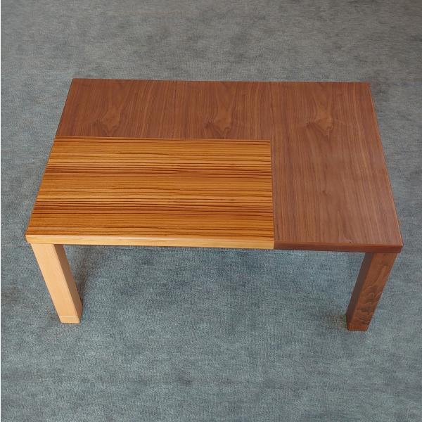 日本製テーブル　90×60cm　KKミニ　座卓　テーブル　サンプル品　モダン　おしゃれ