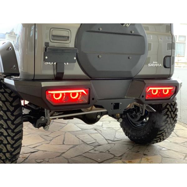 美品！！スズキ ジムニーシエラ JB74 リアバンパー ジムニー IRONMANリアバンパー スズキ ジムニーシエラJB74