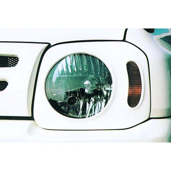 【未使用】JB23 ジムニー用 ヘッドライトカバー クローム 未使用】JB23 ジムニー用 ヘッドライトカバー クローム 未使用】JB23