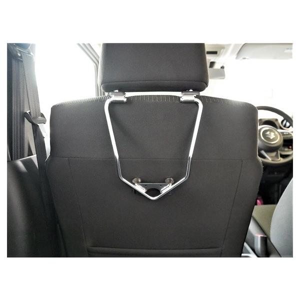 Hisaちゃん　ジムニー　ヘッドレスト　薪スタンド　２点セット carlife_imp181