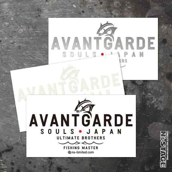 N's stagexSouls Newステッカー AVANTGARDEストレートロゴ : エヌズ