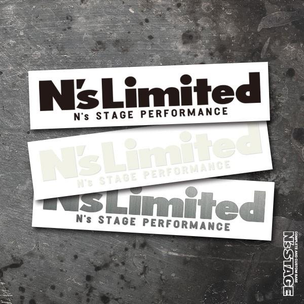 N's stage Newステッカー N'SLILITEDロゴ : エヌズステージ