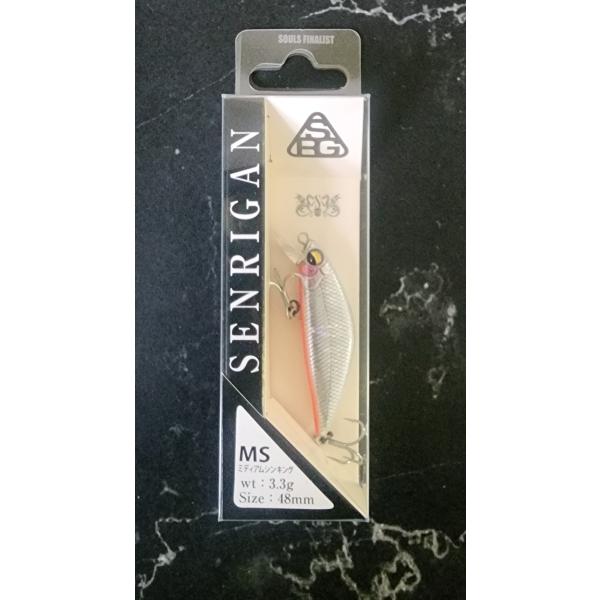 SOULS 【SENNRIGAN】MEDIUM SINKING 3.3g/48mm ＃11パールホワイト