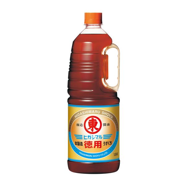 他サイト： 醤油 淡口徳用 1800ml 東丸 しょうゆ 薄口 うすくち 調味料 業務用 お得 まとめ買い ギフト お歳暮の商品画像