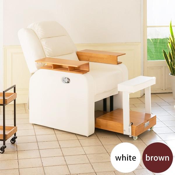 あすつく対応 リクライニングチェア オットマン付き ビューティーン 全2色 ネイルチェア ネイル椅子 フットケア フット ペディキュア 足置き 脚置き エステ 7エステnshop店 通販 Paypayモール
