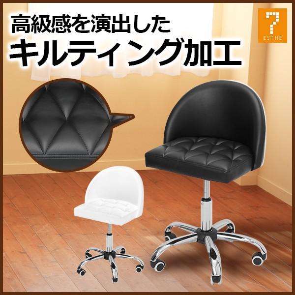 翌日配送 キャスター付き チェア ジョルノ 01 全2色 デスクチェア デザインチェア ネイルチェア サロン 美容室 ロビーチェア ビジターチェア 在宅勤務 7エステnshop店 通販 Paypayモール