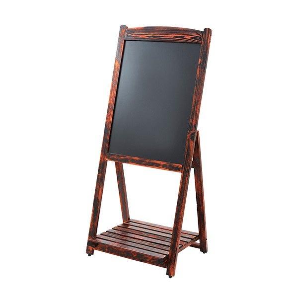 棚付きメニューボード 幅52×高さ121cm スタンドボード メニューボード