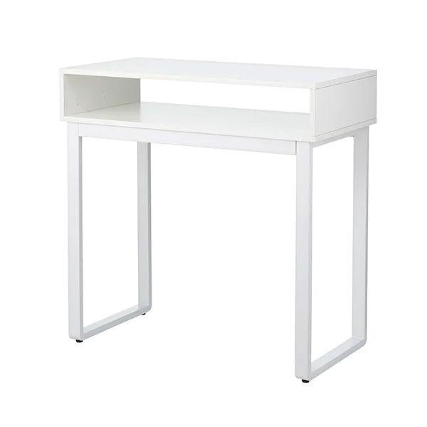 マルチテーブル デスク 机 幅80×奥行40×高さ79cm 収納付き