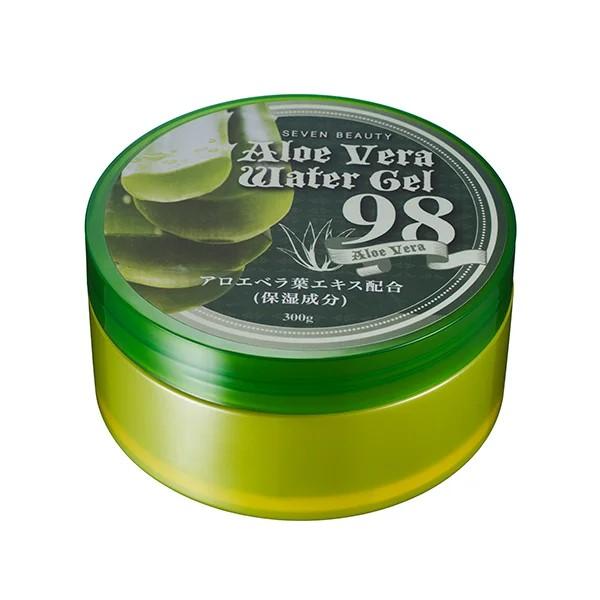 46389：[SEVEN BEAUTY] アロエベラ ウォータージェル 300g【関連ワード】アロエ アロエベラ ジェル 98％ ハンドクリーム ボディクリーム スキンクリーム 韓国コスメ スージング 保湿 乾燥 日焼け 全身 ボディケア ...