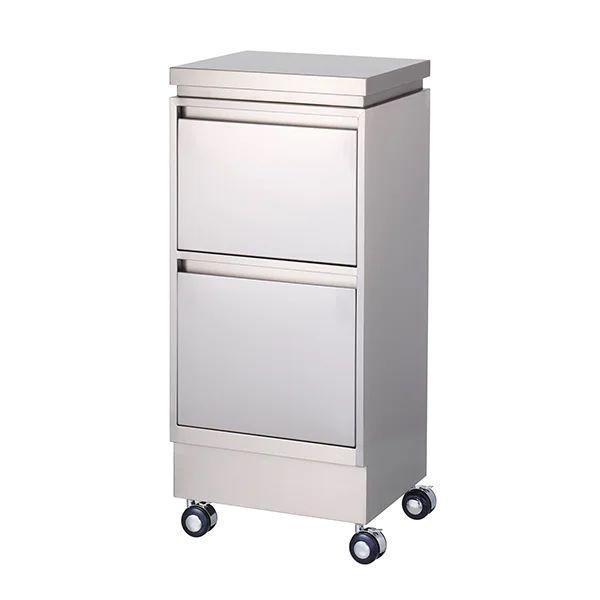 ワゴン ステンレス キャビネット 2段 作業台 キャスター付き