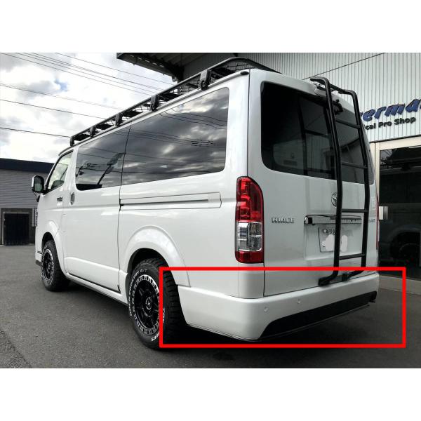 ハイエース　リアバンパー素地 nsk-shopping_hiace-rb