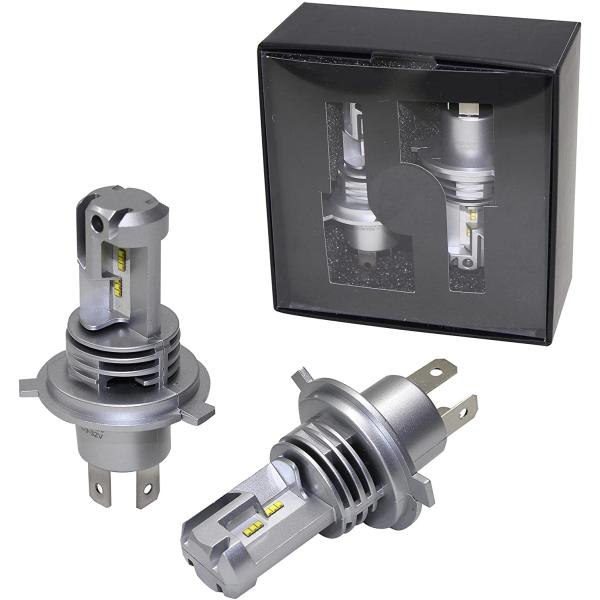 88ハウス H4 H/L LEDバルブ 12V 24V 白 2灯分 Z2シリーズ 12000
