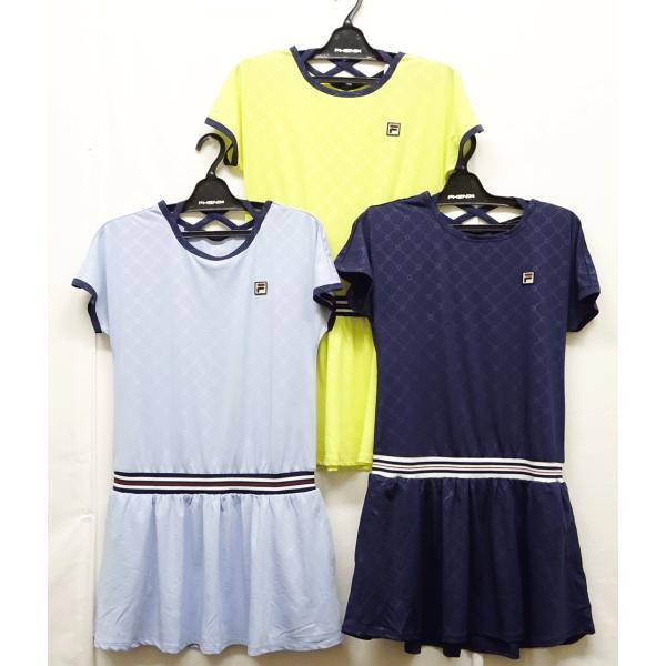 テニスウェアレディース2023 フィラ FILA ワンピース VL2607
