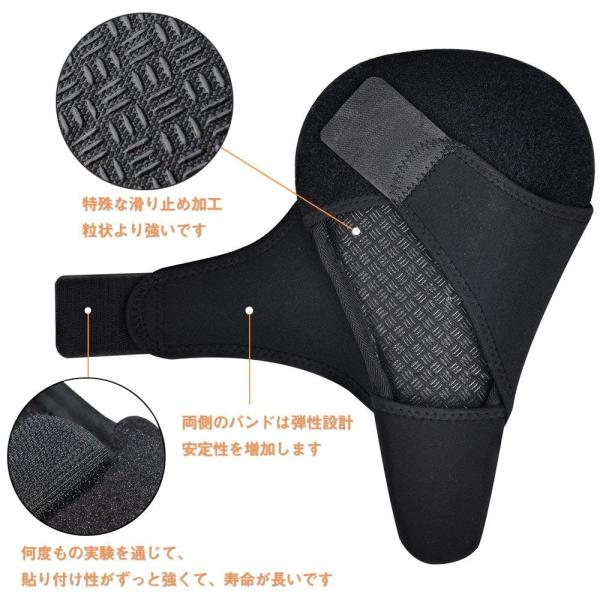 Oture 自転車 サドルカバー 低反発クッション 革新的なテープクロス式 