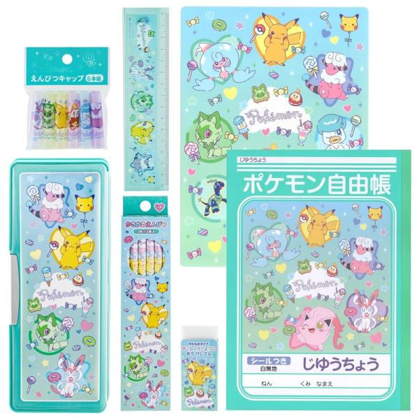 ショウワノート ポケットモンスター文具セット ギフトセット 7点セット