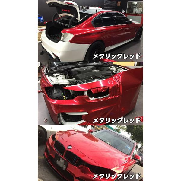 ドレスアップ用品 ステッカー デカールカーラッピングシートプレミアムメタリックオレンジ152ｃｍ 15ｍ カーラッピングシートフィルム 耐熱耐水曲面対応裏溝付 カッティングシート