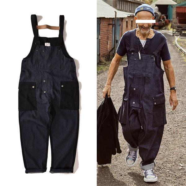 サロペット オーバーオール メンズ つなぎ オールインワン デニムパンツ ジーンズ ズボン サルエルパンツ ゆったり おしゃれ 春夏秋 送料無料 Whbdkun0009 Ntwatch 通販 Yahoo ショッピング
