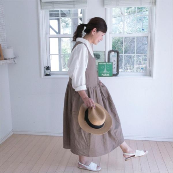 ワンピース ナチュラル服 シンプル ベーシック 無地 リネン 大人可愛い 春 春ワンピース Buyee 日本代购平台 产品购物网站大全 Buyee一站式代购 Bot Online