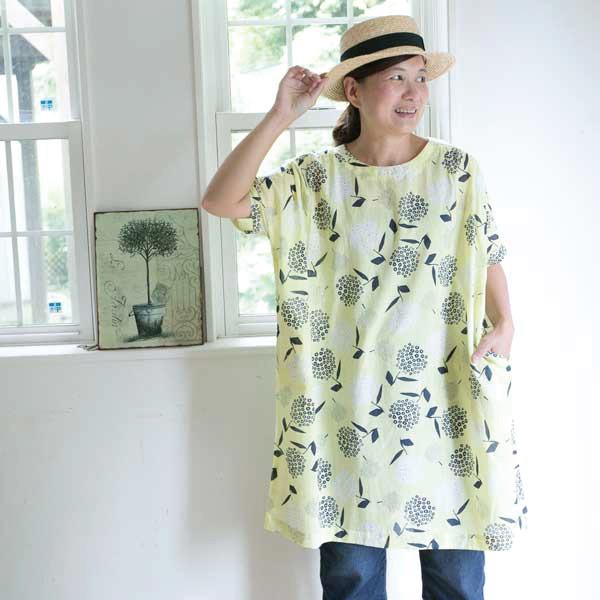 ワンピース プリント柄 ゆったりカジュアル ナチュラル服 ふんわり 30代 40代 秋 秋ワンピース Np1406 ナチュラルセンス ヤフー店 通販 Yahoo ショッピング