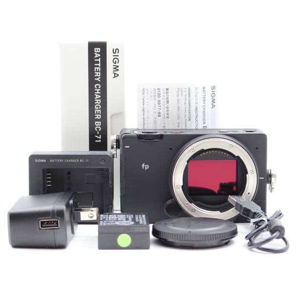 シグマ SIGMA fp ボディ フルサイズミラーレス一眼カメラ シグマ SIGMA fp ボディ フルサイズミラーレス一眼カメラ
