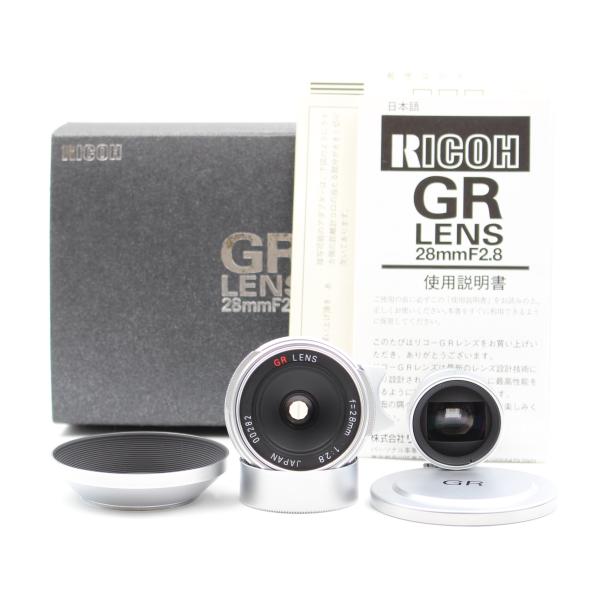 RICOH GR LENS 28mm F2.8 シルバー Lマウント L39 リコー RICOH GR 28mm f2.8 Silver Lマウント シルバー Lens