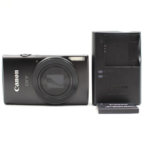 Canon IXY 170 コンパクトデジタルカメラ 動作確認済 キヤノン CANON IXY 170 ブラック コンパクトデジタルカメラ