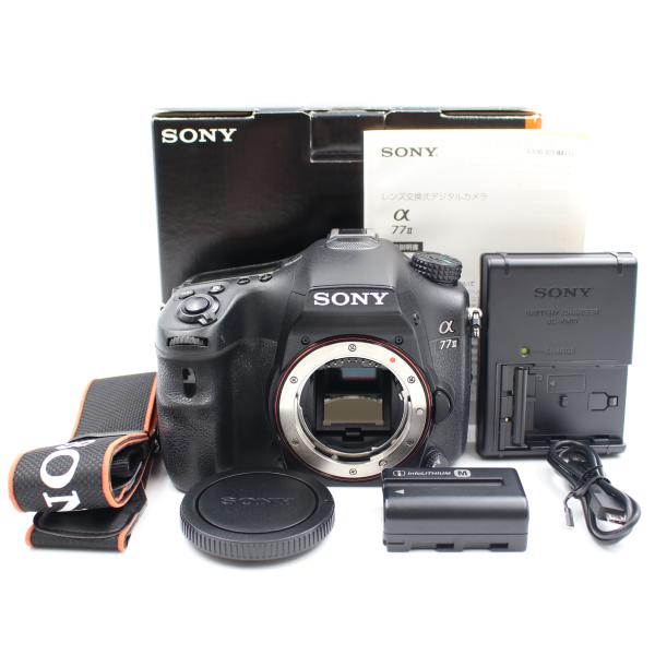 シャッター数30055枚 SONY α77II ボディ ILCA-77M2 デジタル一眼レフカメラ ソニー