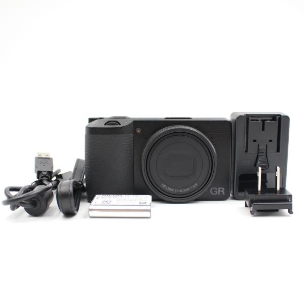 リコー シャッター数60枚 RICOH GR III ブラック コンパクト