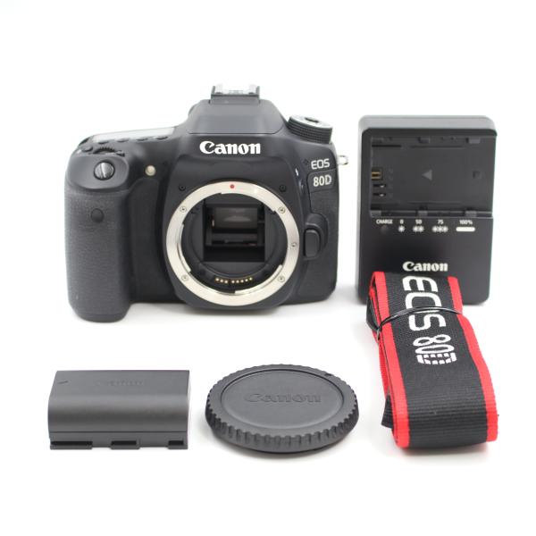 【極美品】Canon EOS 80D ★シャッター数1万回！ キヤノン（Canon） シャッター数3493枚 CANON 80D ボディ デジタル一眼