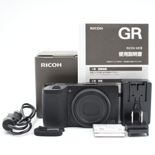 RICOH GR Ⅲ (シャッター756回) 756 シャッター回数32回！□ほぼ新品□ リコー RICOH GR III リコー