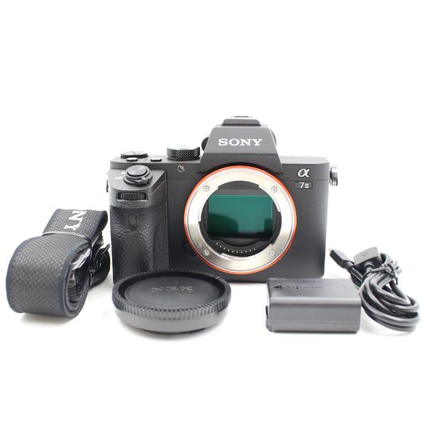 SONY（ソニー） シャッター数647枚 α7II ボディ ブラック ミラーレス