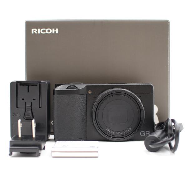 【美品】RICOH GR III シャッター数3637回 付属品完備 GR III シャッター回数50回以下 予備純正バッテリー付き K1385-2C4