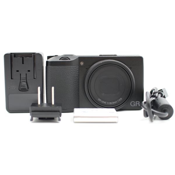 リコー（RICOH） シャッター数6077枚 RICOH GR III ブラック