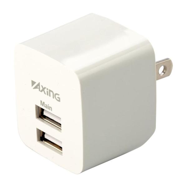 家庭用コンセントでUSB機器を2台同時充電可能なAC/USB電源。◆送料日テレ負担でお届けします！！◆※送料日テレ負担対象外の商品と一緒にご注文いただいた場合、送料のご負担がございます。お客様のご都合による返品の際の送料はお客様負担となりま...