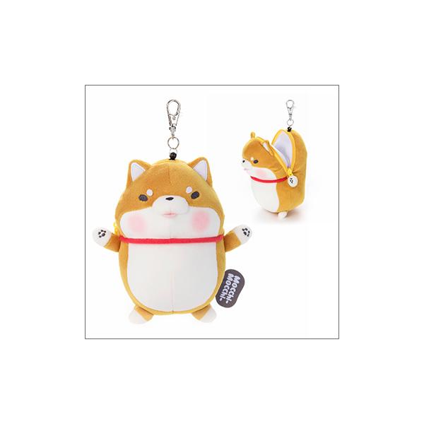 あああ!!お客様困ります!!　Mocchi-Mocchi-　リール付きパスケース　しばいぬさん　4904790225673